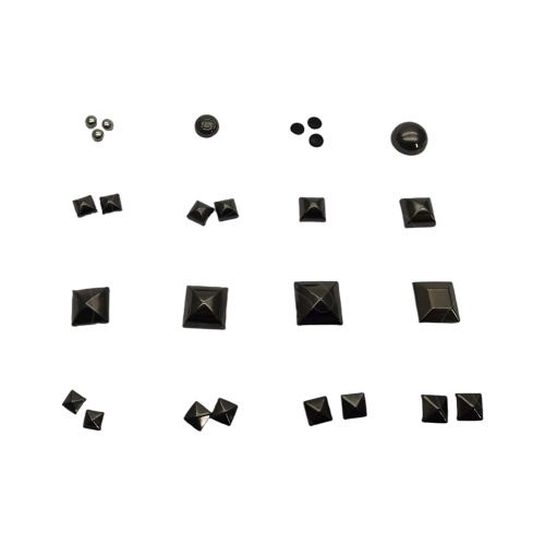 Rivet pelbagai saiz untuk pakaian dan beg