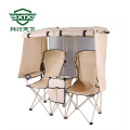 Integrated sunshade director's chair