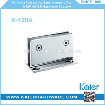 90 degree fixed bathroom glass clamp
