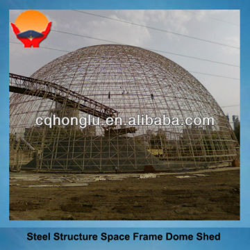 China Honglu Space Frame Steel Dome Structure