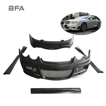 Bentley Continental GT Upgraded WD Body Kit - Front, Rear Bumper, Side Skirt, Carbon Fiber Wing Spoilers