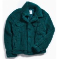 Vente en gros Custom Sherpa Trucker Jacket Mens de haute qualité