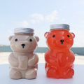 Bear Shape Plastic Water Beverage Bottle Juice Bottle