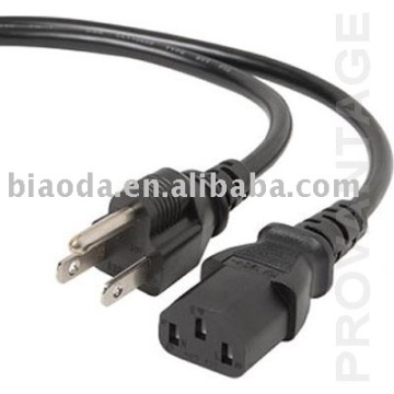 Computer power cord,PC power cord UL power cord with IEC320-C13