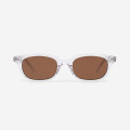 Retro narrow Acetate Unisex Sunglasses