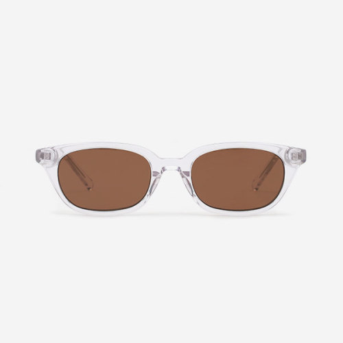 Retro narrow Acetate Unisex Sunglasses