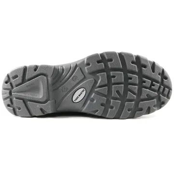 Slip resistant anti static nubuck leather work shoes