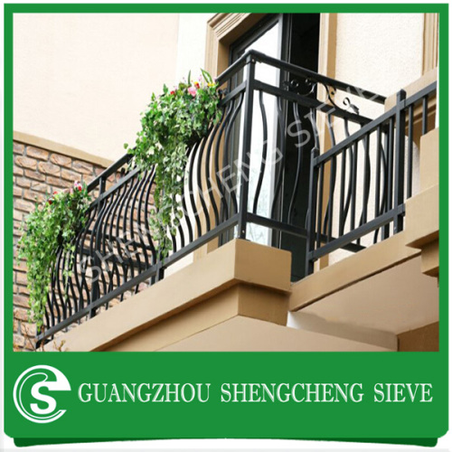 Fire Resistance Balustrades/ Handrails/ Tubular Steel Railing, High ...