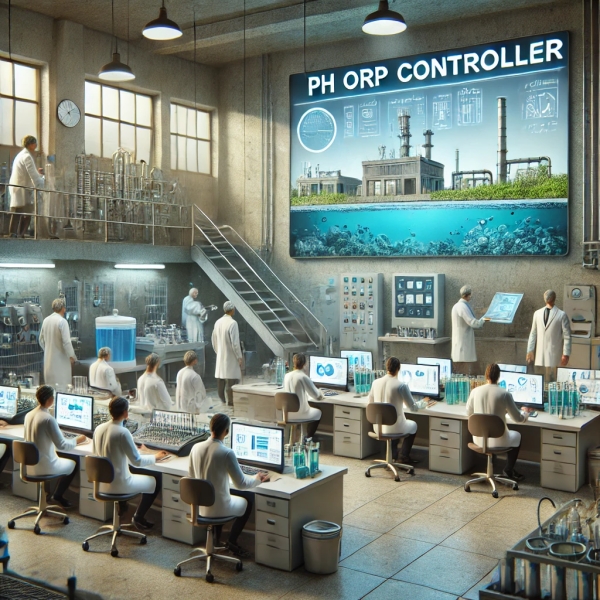 Application of pH ORP Controller in Water Treatment