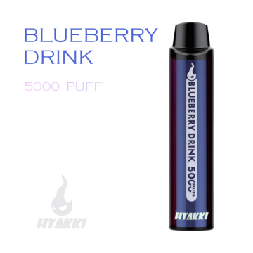 HYAKKY 5000 PUFF - Blueberry Drink