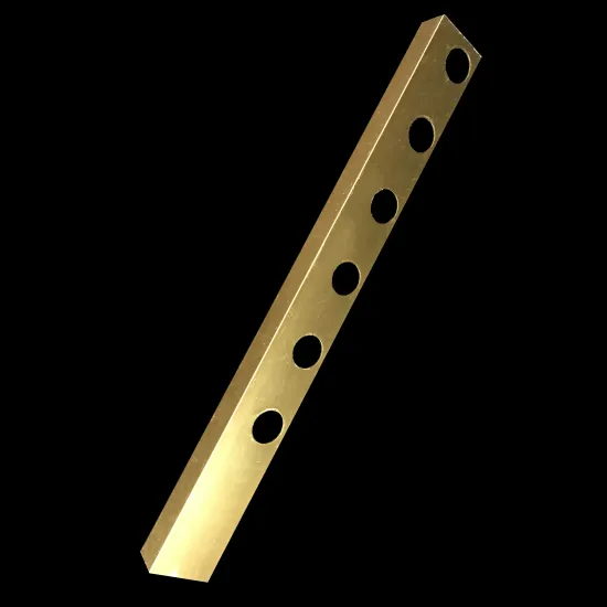 Polished Gold Aluminum Angle Tile Trim - L Shape Flooring Accessory