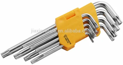 Made In China 9pcs Extra Long Tork Key Wrench Set