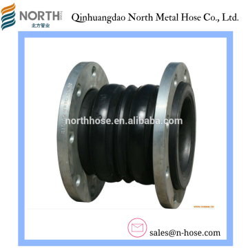 Double-sphere Spherical expansion joint, rubber compensator with two balls