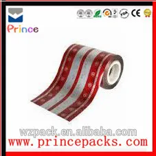 Printed plastic film roll for food packaging/laminating food grade film roll