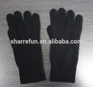 Hot Sale Black Cashmere Gloves