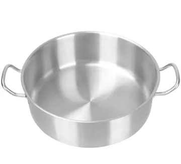 Commercial composite stainless steel sauce pan