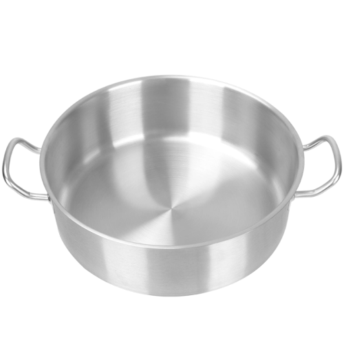 Commercial composite stainless steel sauce pan