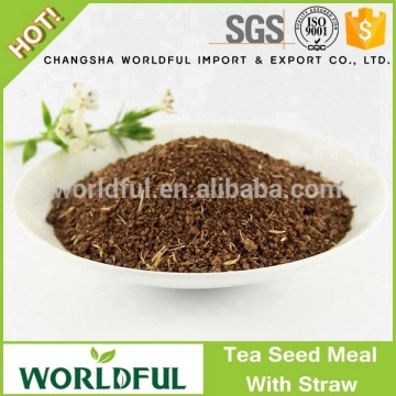 tea seed meal with straw for shrimp farm /pest control agriculture products