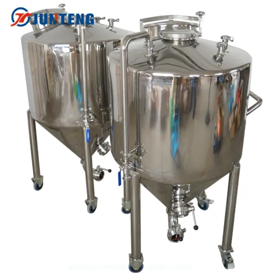 Temperature-Controlled Fermentation and Food Processing Machines: Beer Fermenting Tank, Bean Grinding Machine, Peanut Butter Maker, and Colloid Mill