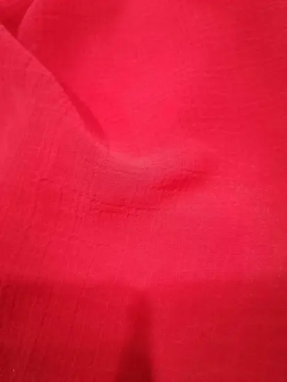 75D Nano polyerster chiffon crepe plain dyed fabric