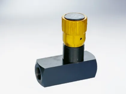 Stackable One-way Throttle Hydraulic Valve