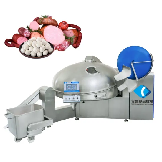 Industrial High Speed Stainless Steel Meat Bowl Cutter 125L/200L