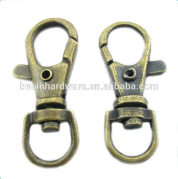 Fashion High Quality Metal Swivel Antique Brass Trigger Clip