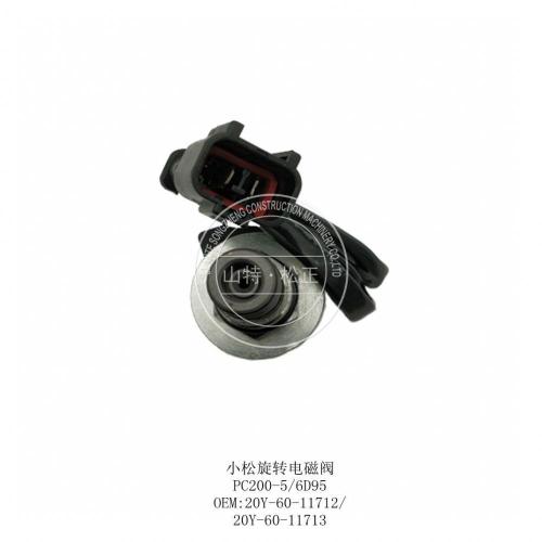PC200-5 6D95 solenoid valve 20Y-60-11713 20Y-60-11712