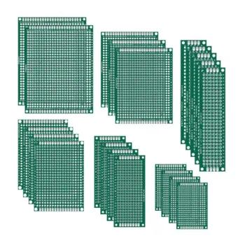 Smart Electronics DIY PCB Boards - 6 Sizes Universal Double-Sided Kits for Welding & Tin Plating