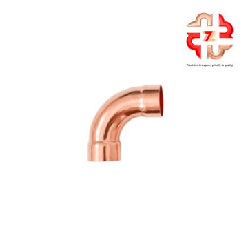 90 degree long radius street elbow copper tube