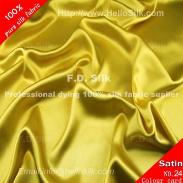 Hellosilk gold silk drapes