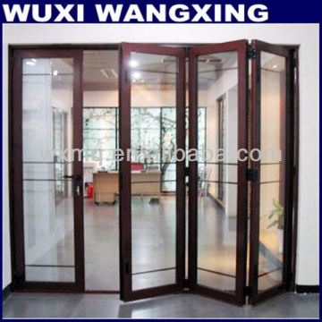 Aluminium glass folding Door