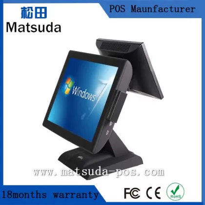 China factory all in one touch screen cashier pos equipment