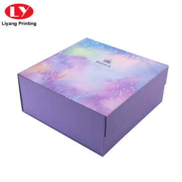 Magnetic Closure Collapsible Paper Foldable Storage Gift Box