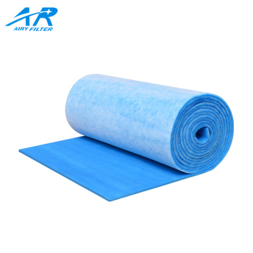 Car Spray Booth Air Filter Material Pre Blue and White Filter for Painting Booth Supplier