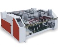 double pieces semi auto gluing machine