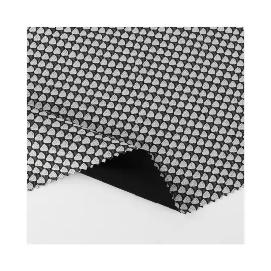 Double Color Triangular Jacquard Mesh Bonded TPU Medium Transparent 30D for Sportswear