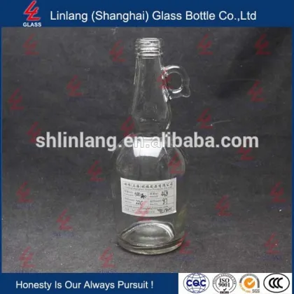 Clear Glass Camellia Seed Oil Bottles newest design