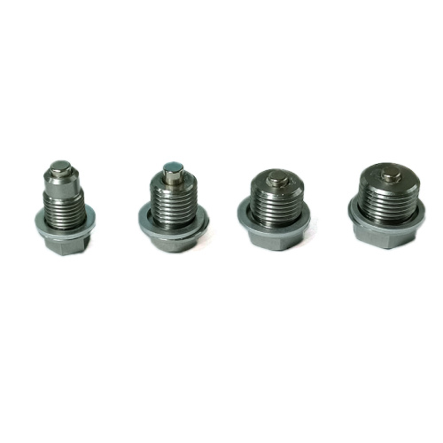 Sump suction screw neodymium magnet drain plug