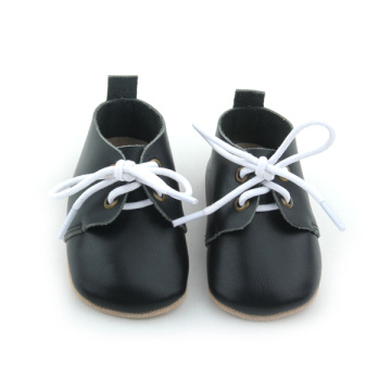 Quanlity Chaussures Oxford pour bébé en cuir souple en gros