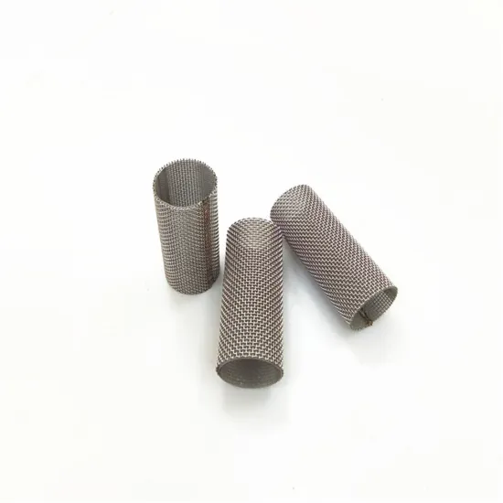 Corrosion Resistance Wire Mesh Cylinder Filter Tube