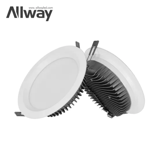 ALLWAY Ultra Slim CCT Pot Embedded Mount LED Downlight Panel Lights: 3W, 5W, 7W, 9W, 12W, 20W, 30W