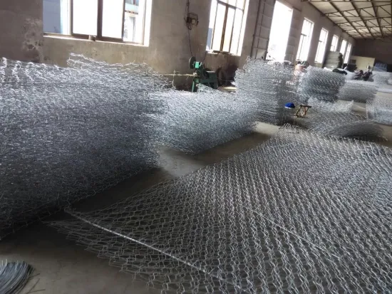 galfan coated wire mesh fence high quality gabion box