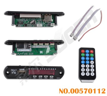 SUOER USB TF Card Mp3 Decodir Board 5V con controller
