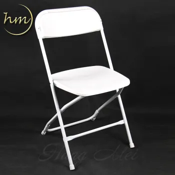  Cheap White Plastic Folding Chairs for Wedding and Event Rentals 