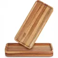 Vassoio da tè ecologico in legno massiccio