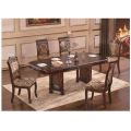 Solid Wood Dining Table With Chairs