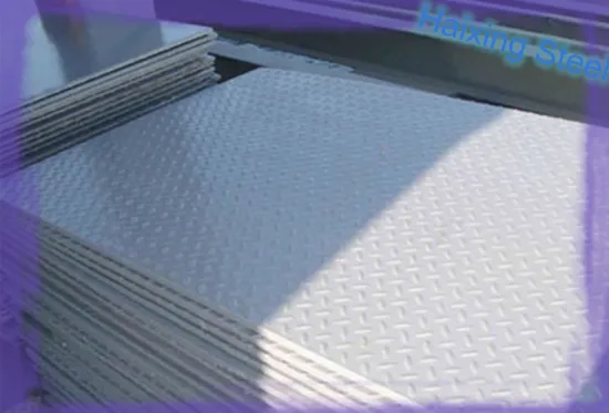 MS mild steel checkered steel plate