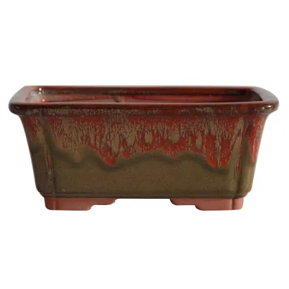 Ceramic Bonsai Pot Garden Pot Clay Terracotta Pot