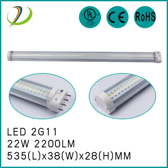 22W 180degree 2G11/GY10 base 535mm led tube